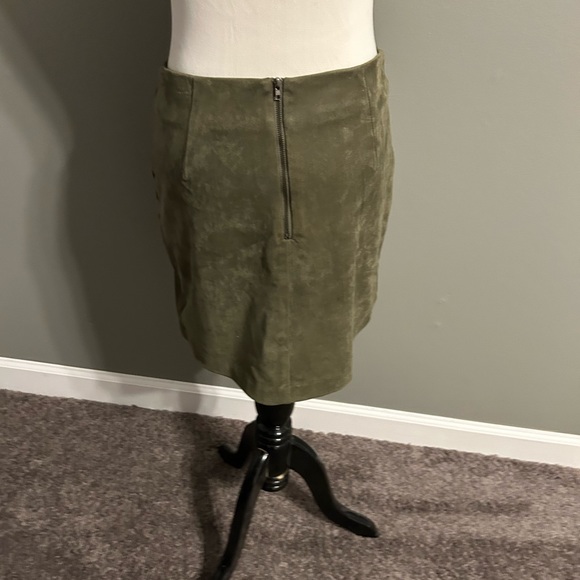 Abbeline suede mini‎ skirt women small - Picture 5 of 9